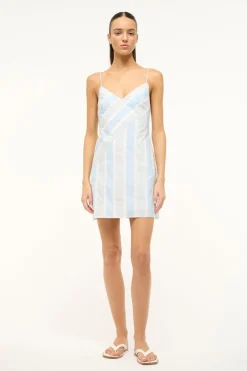 STAUD BIANCO DRESS  ADRIATIC STRIPE ADRIATICSTRIPE Online