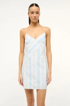 STAUD BIANCO DRESS ADRIATIC STRIPE ADRIATICSTRIPE Online