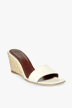 STAUD BILLIE ESPADRILLE WEDGE NATURAL CREAM NATURALCREAM