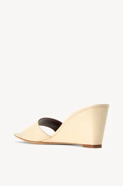 STAUD BILLIE WEDGE   CREAM Online