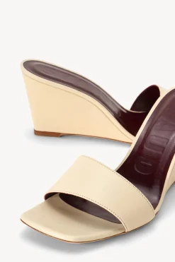 STAUD BILLIE WEDGE   CREAM Online