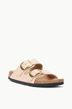 STAUD BIRKENSTOCK ARIZONA BIG BUCKLE SANDAL HIGH SHINE NEW BEIGE HIGHSHINENEWBEIGE Hot
