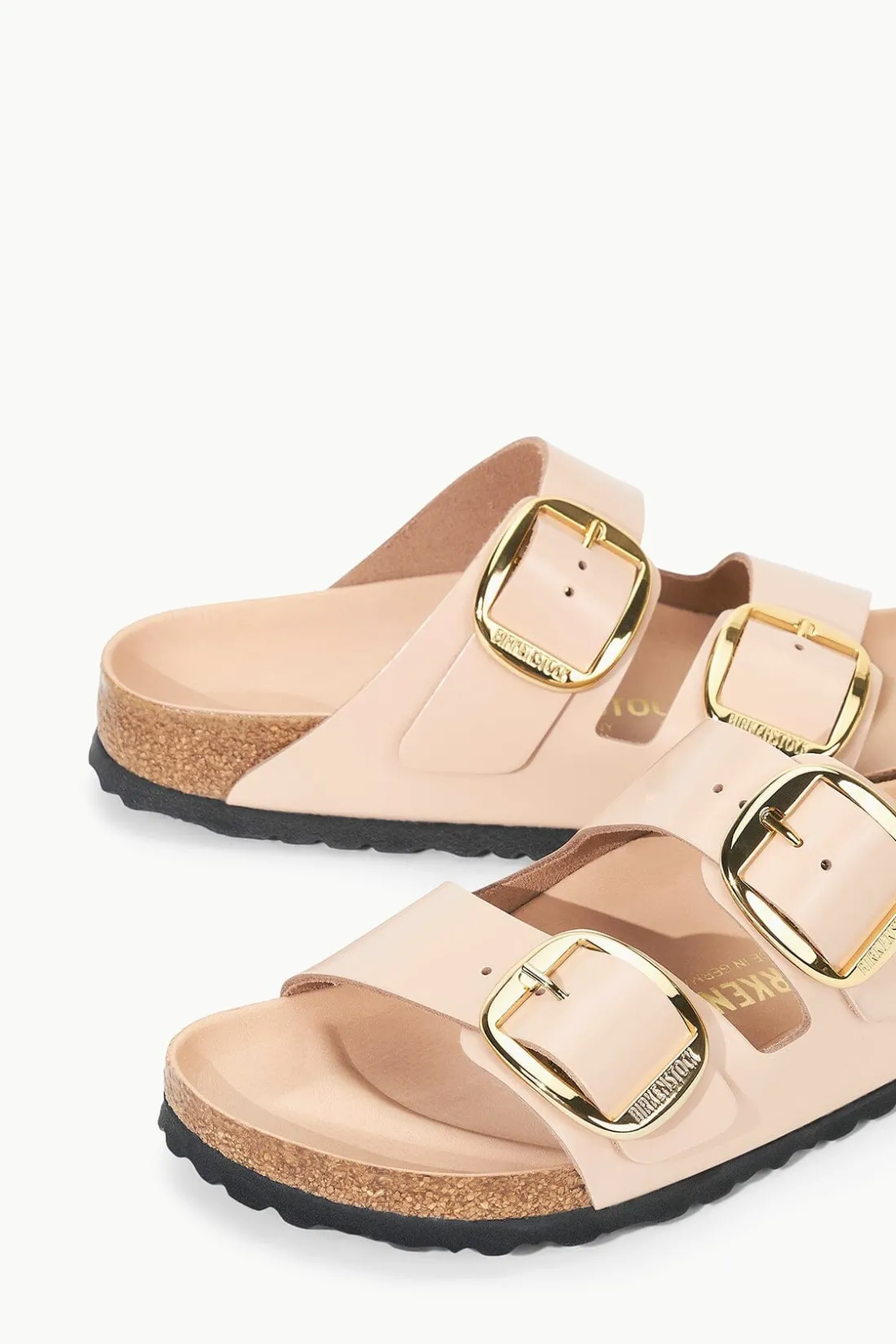 STAUD BIRKENSTOCK ARIZONA BIG BUCKLE SANDAL HIGH SHINE NEW BEIGE HIGHSHINENEWBEIGE Hot