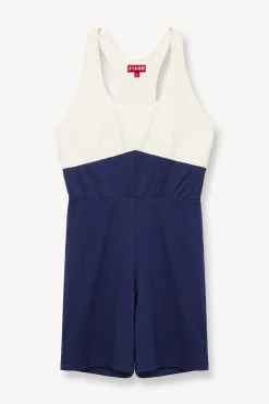 STAUD BOUNCE SHORT UNITARD NAVY IVORY NAVYIVORY Sale
