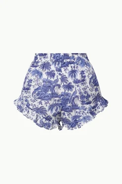 STAUD BOYANA SHORT BLUE TOILE BLUETOILE Online