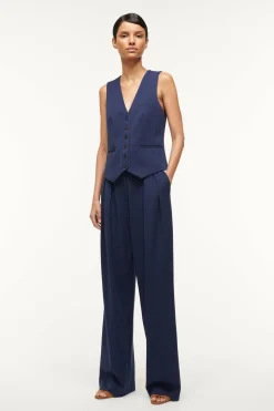STAUD BRETT VEST   NAVY Clearance