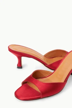 STAUD BRIGITTE MULE RUBY SATIN RUBYSATIN Hot