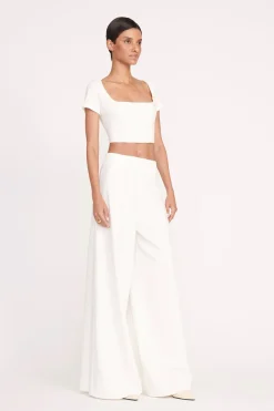 STAUD CALEB PANT   IVORY New