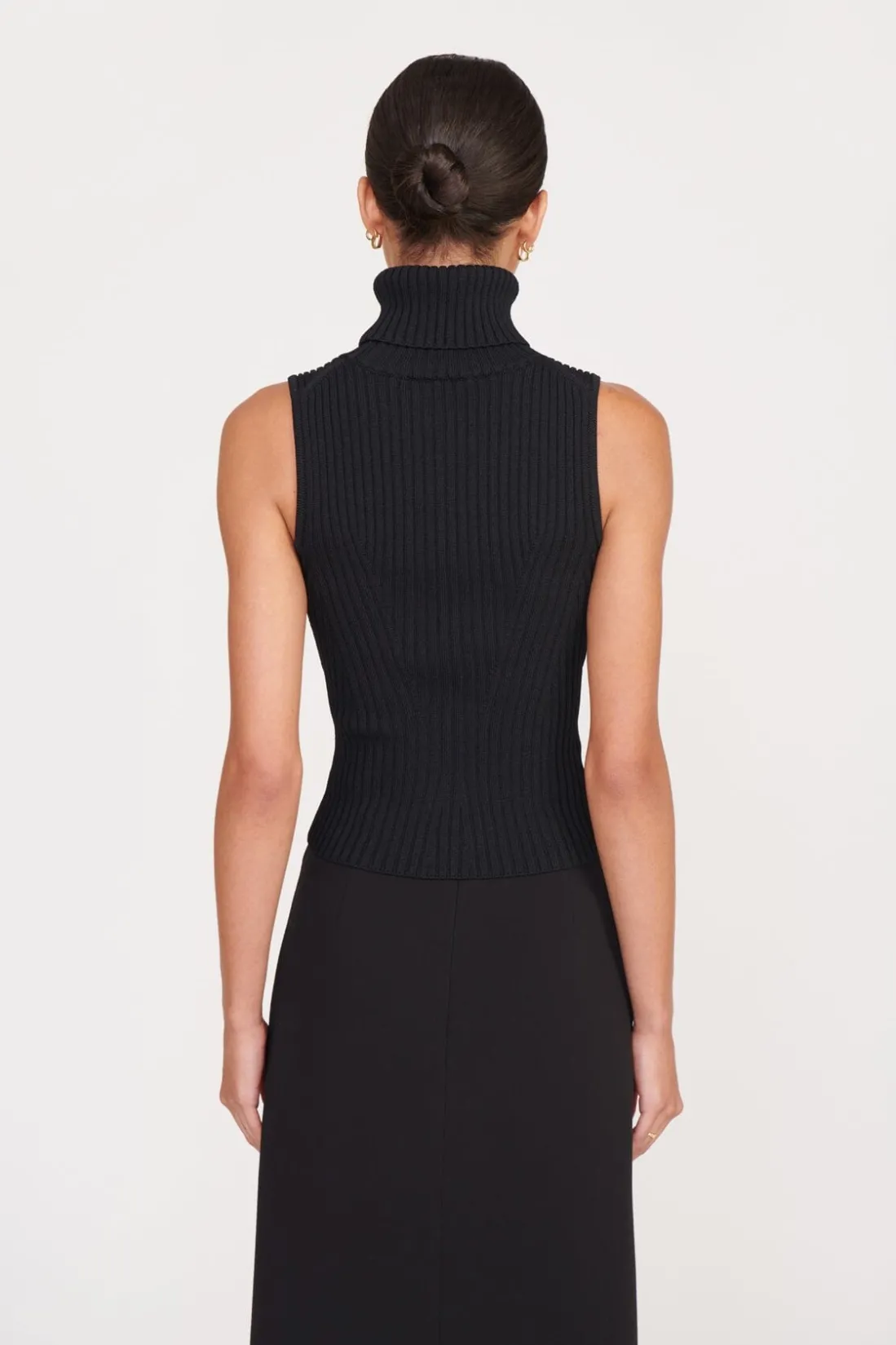 STAUD CALLUM TOP BLACK Clearance