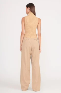 STAUD CALLUM TOP CAMEL Outlet