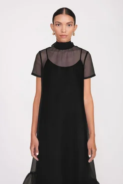 STAUD CALLUNA DRESS   BLACK Online