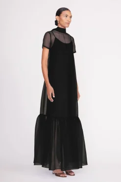 STAUD CALLUNA DRESS   BLACK Online