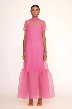 STAUD CALLUNA DRESS   BLUSH Sale