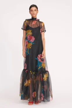STAUD CALLUNA DRESS FIRST BLOOM NIGHT FIRSTBLOOMNIGHT Best