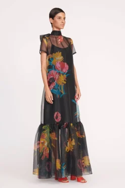 STAUD CALLUNA DRESS  FIRST BLOOM NIGHT FIRSTBLOOMNIGHT Best