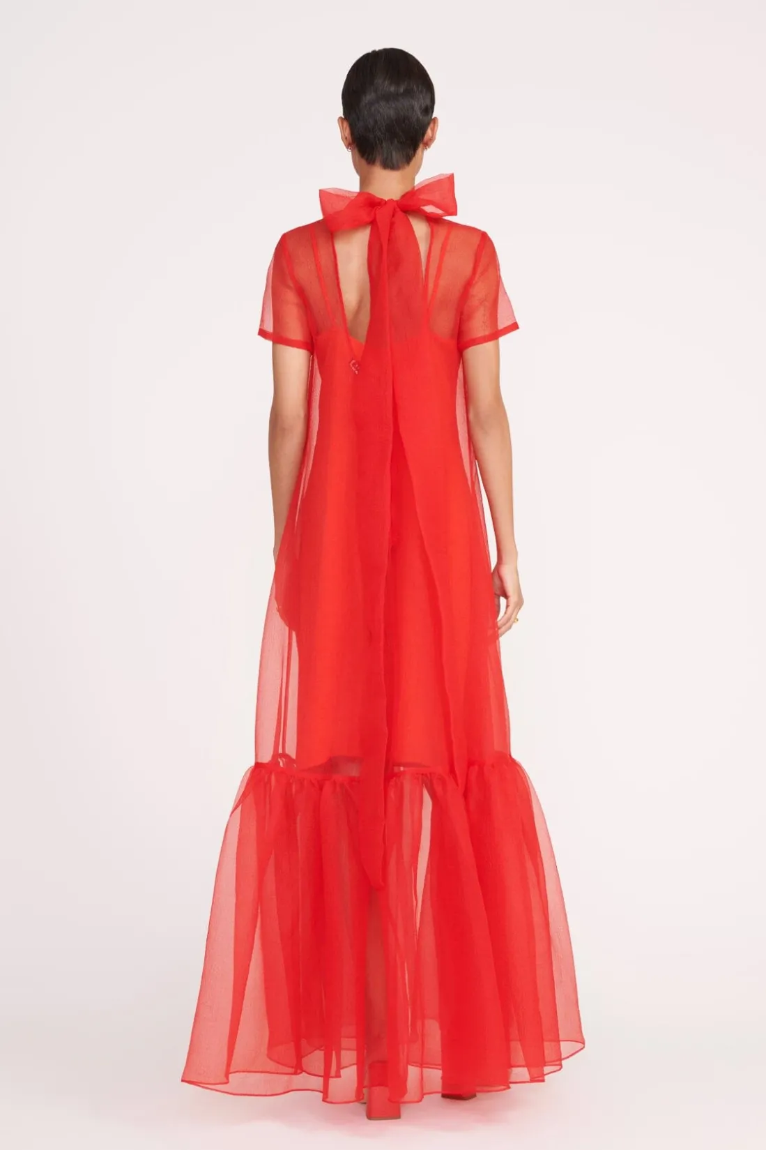 STAUD CALLUNA DRESS RED ROSE REDROSE Online