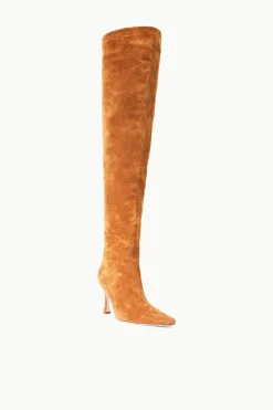 STAUD CAMI OVER THE KNEE BOOT  TAN SUEDE TANSUEDE Sale