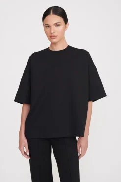 STAUD CAPSULE TOP   BLACK Outlet