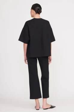 STAUD CAPSULE TOP BLACK Outlet