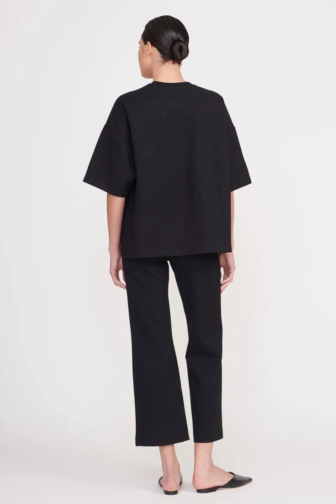 STAUD CAPSULE TOP BLACK Outlet