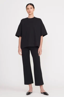 STAUD CAPSULE TOP BLACK Outlet