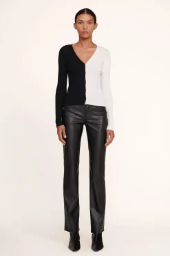 STAUD CARGO SWEATER BLACK WHITE BLACKWHITE Clearance