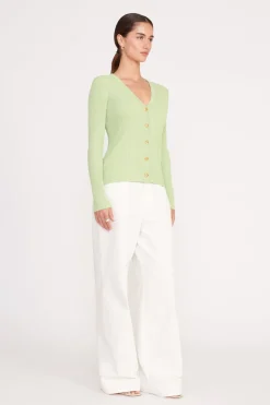 STAUD CARGO SWEATER MATCHA New