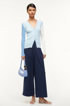 STAUD CARGO SWEATER  PERIWINKLE MULTI PERIWINKLEMULTI Online