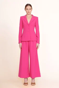 STAUD CARSON BLAZER MAGENTA Best