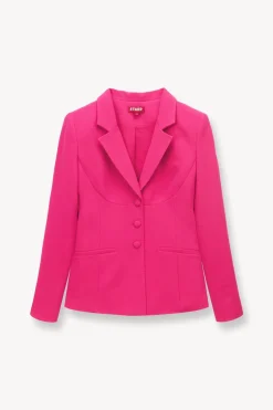 STAUD CARSON BLAZER MAGENTA Best