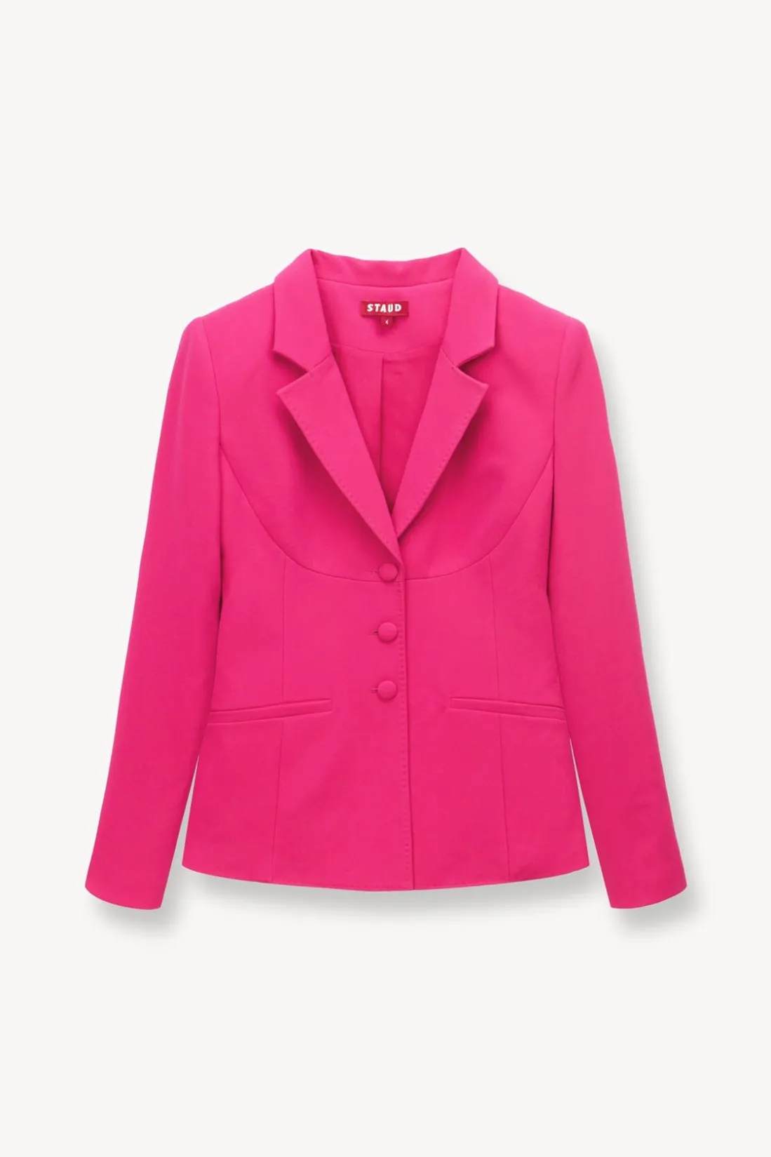 STAUD CARSON BLAZER MAGENTA Best
