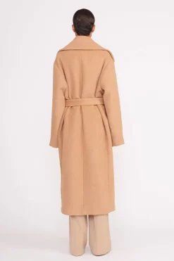 STAUD CARVER COAT CAMEL Sale