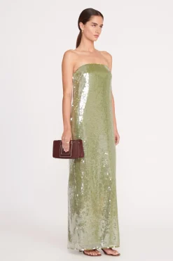 STAUD CASEY DRESS  GARDEN MOSS GARDENMOSS Online