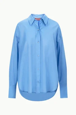 STAUD CHAMOMILE SHIRT   AZURE Online