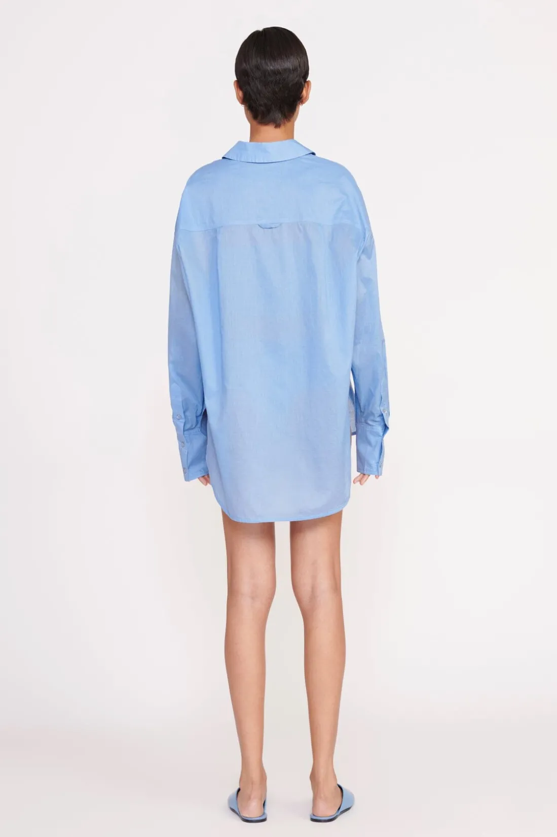 STAUD CHAMOMILE SHIRT AZURE Online