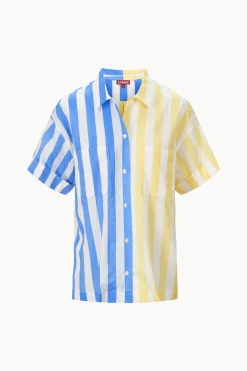 STAUD CHANNING TOP  BUTTERCUP SEASHORE STRIPE BUTTERCUPSEASHORESTRIPE