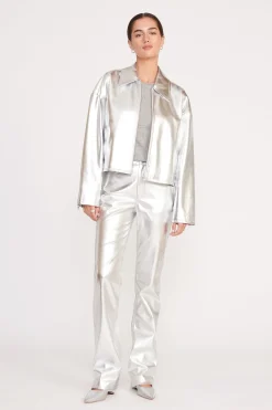 STAUD CHISEL PANT   SILVER Hot