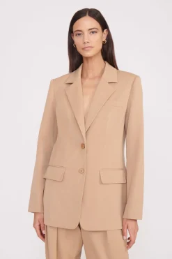 STAUD CITY BLAZER   CAMEL Outlet