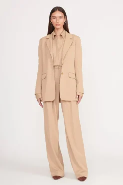 STAUD CITY BLAZER   CAMEL Outlet