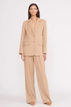 STAUD CITY BLAZER   CAMEL Outlet