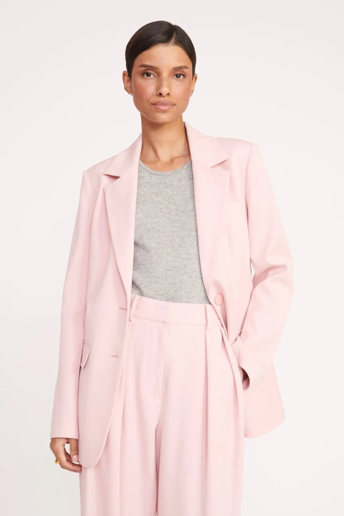 STAUD CITY BLAZER CHERRY BLOSSOM SUITING CHERRYBLOSSOM Sale