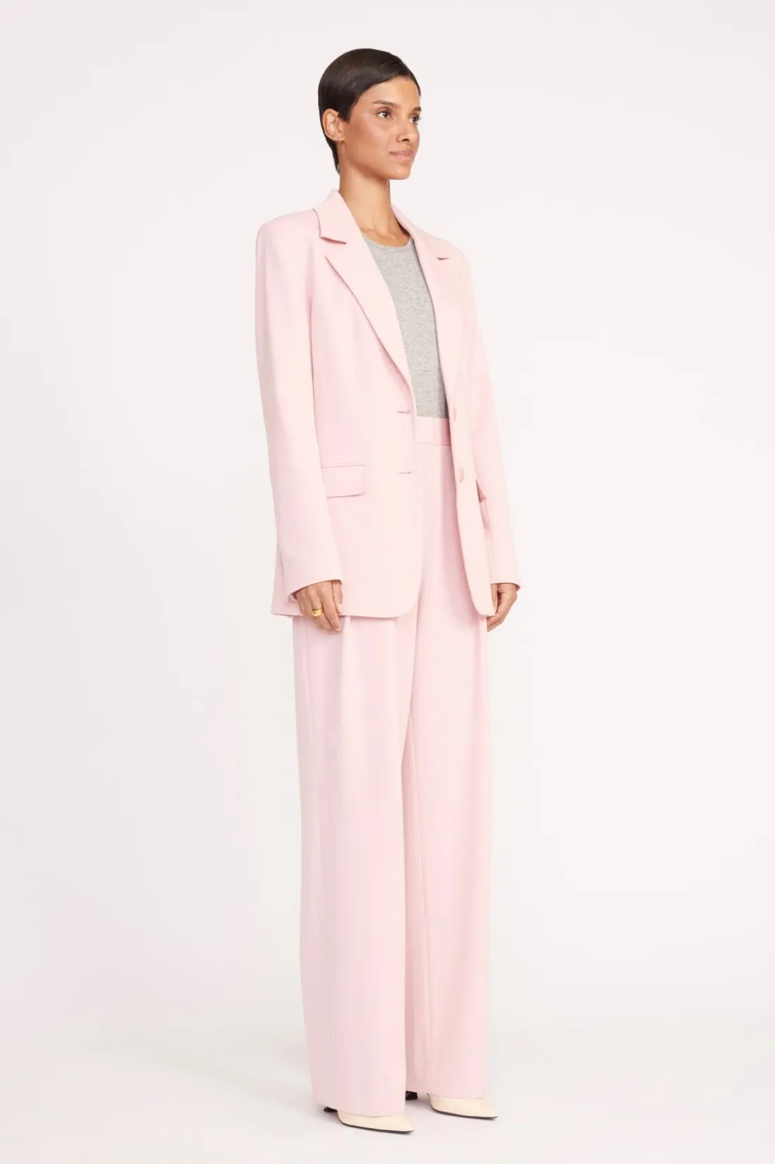 STAUD CITY BLAZER CHERRY BLOSSOM SUITING CHERRYBLOSSOM Sale