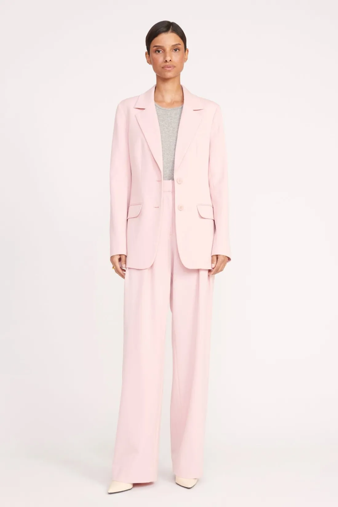 STAUD CITY BLAZER CHERRY BLOSSOM SUITING CHERRYBLOSSOM Sale