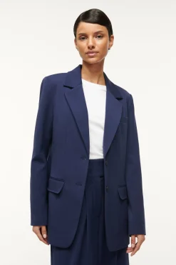 STAUD CITY BLAZER   NAVY Outlet