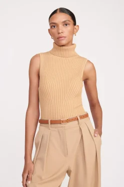 STAUD CLASSIC BELT   TAN Discount