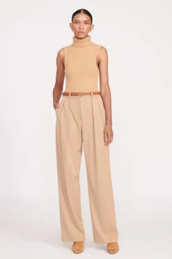 STAUD CLASSIC BELT   TAN Discount