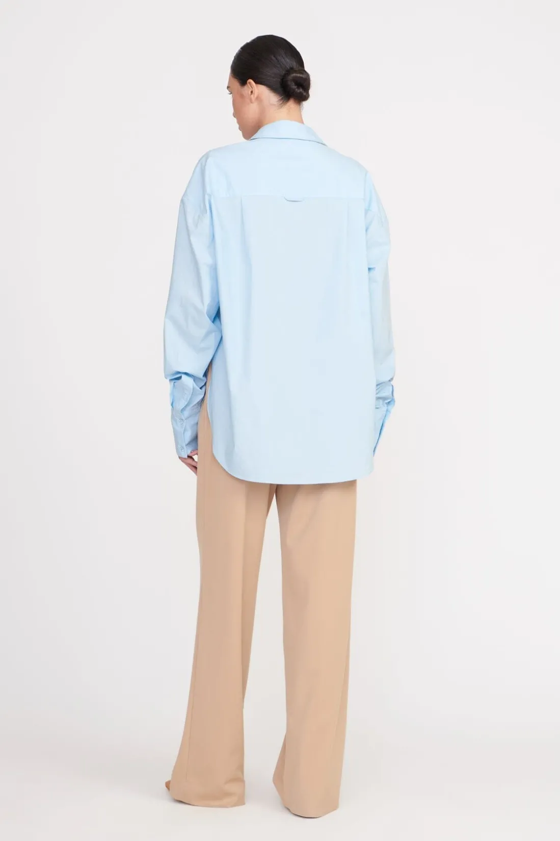 STAUD COLTON SHIRT FRENCH BLUE FRENCHBLUE Sale