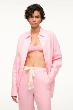 STAUD COLTON SHIRT  PEARL PINK PEARLPINK Online