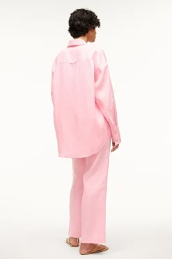 STAUD COLTON SHIRT PEARL PINK PEARLPINK Online