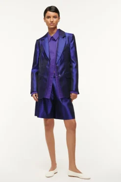 STAUD COLTON SHIRT   VIOLET Outlet
